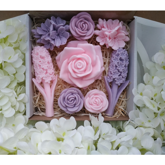 Zestaw prezentowy róża i bez Dzień Babci